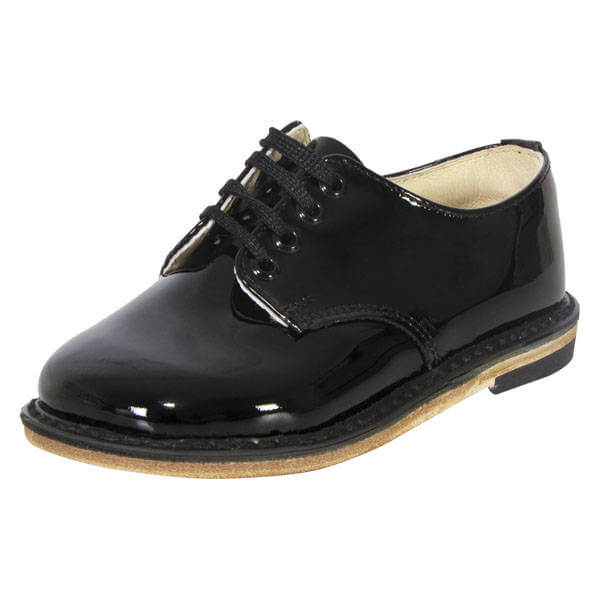 zapateria la inge : zapato mickey charol agujetas negro